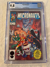 Micronauts #v2 #1 - CGC 9.8 - White Pages - Marvel Comics 1984 picture