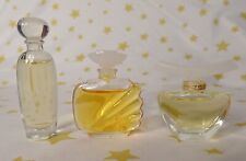 3 Estee Lauder Mini Perfume Dazzling Gold, Beautiful & Pleasures Vintage picture