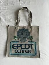 Vintage 1982 Disney's Epcot Canvas Tote Bag extremely rare, beautiful condition picture
