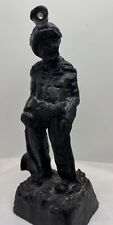 Vintage Coal Miner Statue 7