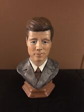 vintage ceramic  john F kennedy JFK bust head sculpture picture