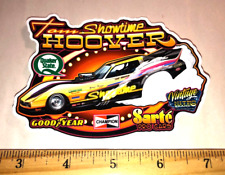 Tom Hoover's SHOWTIME Chevy Corvette NHRA Drag Racing Funny Car Sticker Decal picture