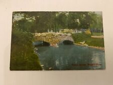 1916 Rustic Bridge Niagara Falls New York Postcard picture
