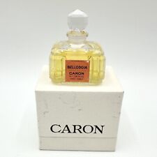 RARE Full Vintage Bellodgia Caron Perfume In Box Parfum Paris France 1/2 Oz picture