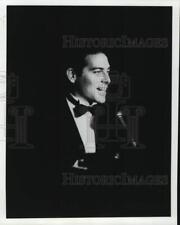 1988 Press Photo Pianist and Singer Michael Feinstein - hcp45250 picture