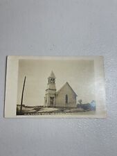 1910 View Of M. E. Church RPPC Photo Posted Antique Postcard North Rochester picture