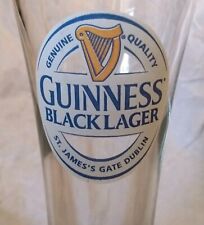 GUINNESS BLACK LAGER Beer Tasting Glass Ireland Dublin St James Gate Brewery picture