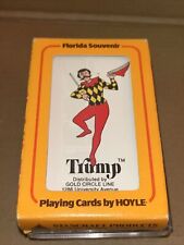 Vintage Souvenir State of Florida Hoyle Trump Playing Cards - Sealed in Box picture