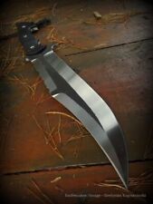 CUSTOM HANDMADE D2 TOOL STEEL SURVIVAL HUNTING BOWIE KNIFE CAMP KNIFE picture