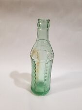 Rare Vintage Sky Pilot 8oz Embossed Glass Soda Pop Bottle Dallas Fort Worth TX picture