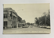 RPPC 4th Ave at Ninth St. Windom, Minnesota Real Photo Postcard Street view picture