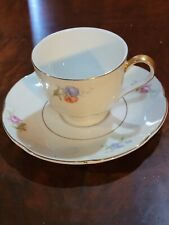 Vintage Ivory China Tea Cup and Saucer  - Theodore Haviland New York picture