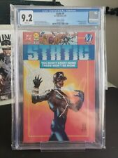 Static #1 CGC 9.2- 1st App Static (DC 1993) Collectors Edition picture