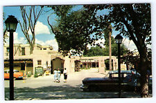 Albuquerque New Mexico Old Town Plaza La Hacienda Corner Postcard B601 picture