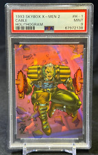 Cable 1993 Skybox Marvel X-Men 2 Holithogram #H-1 PSA 9 MINT X-Force picture