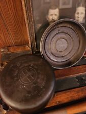 Vintage Griswold No 8 Tite Top Dutch Oven Cast Iron 1278 W Enamel Top Very Nice picture