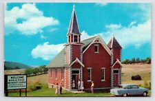 1950s Middle Ridge Methodist Church Exterior Wellsboro Pennsylvania PA Postcard picture