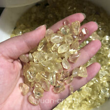 100g Natural Citrine Quartz Crystal Tumbled Bulk Stones Gravel Reiki Healing picture