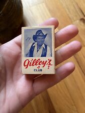 Vintage Gilley's Night Club Matchbox Pasadena Texas Advertising Matches picture