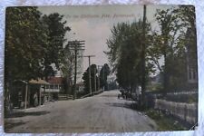 Portsmouth, Ohio Vintage Postcard - On The Chillicothe Pike Street Scene  picture