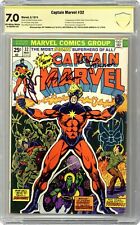 Captain Marvel #32 CBCS 7.0 SS Thomas/ Starlin/ Janson 1974 18-3B50655-049 picture