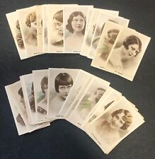 1927 Types of Modern Beauty Lambert & Butler Cigarette Cards 