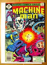 MACHINE MAN #6 1978 MARVEL BRONZE AGE VG  BY JACK KIRBY BAGGED WITH BOARD picture