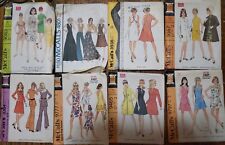 Vintage 1960's & 70's McCall's Sewing Pattern Lot #4 of Eight 6 UNCUT & 2 CUT picture