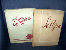 Vintage Ohio Wesleyan University Lot Of 2 School Yearbooks Le Bijou 1947 & 1948 picture