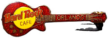 Hard Rock Cafe Orlando Florida Red Guitar Pin picture