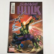 Savage Hulk #1 (Marvel Comics 2014) 1:25 Variant Cover by John Cassaday X-Men picture
