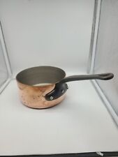 French  Dehillerin professionnal Hammered Copper Cookware Pan .Paris France. picture