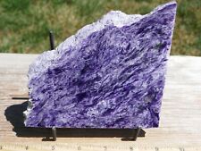 TCR CHAROITE AGATE/JASPER/LAPIDARY POLISHED (BOTH SIDES) SLAB 276 GRAMS picture