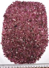 500 GM Raw Rhodolite Garnets Crystals Stones for Cabbing / Faceting / Beads  picture
