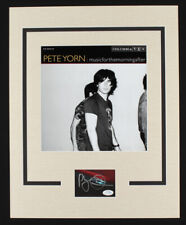 Pete Yorn Signed Autographed 16x20 Album Matted Cut Picture Display + ACOA COA picture