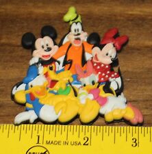 Disney Rubber Family of Characters Mickey Mouse Refrigerator Magnet Rare picture