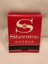Vintage Matchbook Matches Sheraton Hotels Coast To Coast Collectible picture