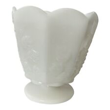 Vintage E. O. Brody Co. MJ-20 2250 Milk Glass Grapevine Candy Dish Cleveland OH picture