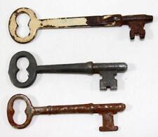 Antique Lot of Three (3) Skeleton Keys ~ #2 picture