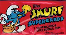 1982 Topps Smurf Supercards Trading Card Pack picture