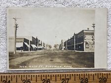 1908 Vintage Postcard Kingman Kansas Downtown Scene Philadelphia PA picture