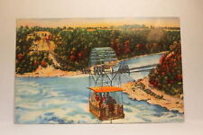 Postcard Aero Cable Over Whirlpool Rapids Niagara Falls NY M25 picture