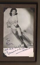MARIANNE LINCOLN - ORIGINAL HAND-SIGNED PHOTO  1949  COMEDY ACTRESS picture