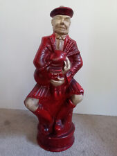 Vintage 1969 Whyte & Mackeys Scotch Wiskey Decanter Scottish Red picture
