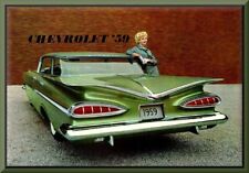 1959 Chevrolet Impala 4 door Flat top, Refrigerator Magnet, 42 MIL Thickness picture