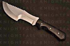 CUSTOM HANDMADE D2 TOOL STEEL HUNTING TRACKER KNIFE WITH Micarta HANDLE / SHEATH picture