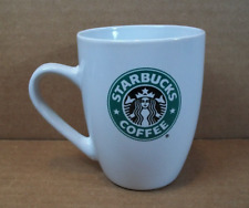 2007 Starbucks Coffee Mug ~ Classic White - Mermaid Logo ~ 12oz ~ 4 1/8