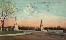 Dayton, Ohio, OH, Dayton View Bridge, 1911 Antique Vintage Postcard e7420 picture