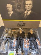 BATMAN Hot Toys THE DARK KNIGHT ARMORY with BRUCE WAYNE and ALFRED PENNYWORTH picture