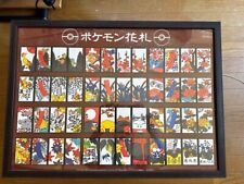 Pokemon Hanafuda first limited edition poster included framed Used Pokemon picture